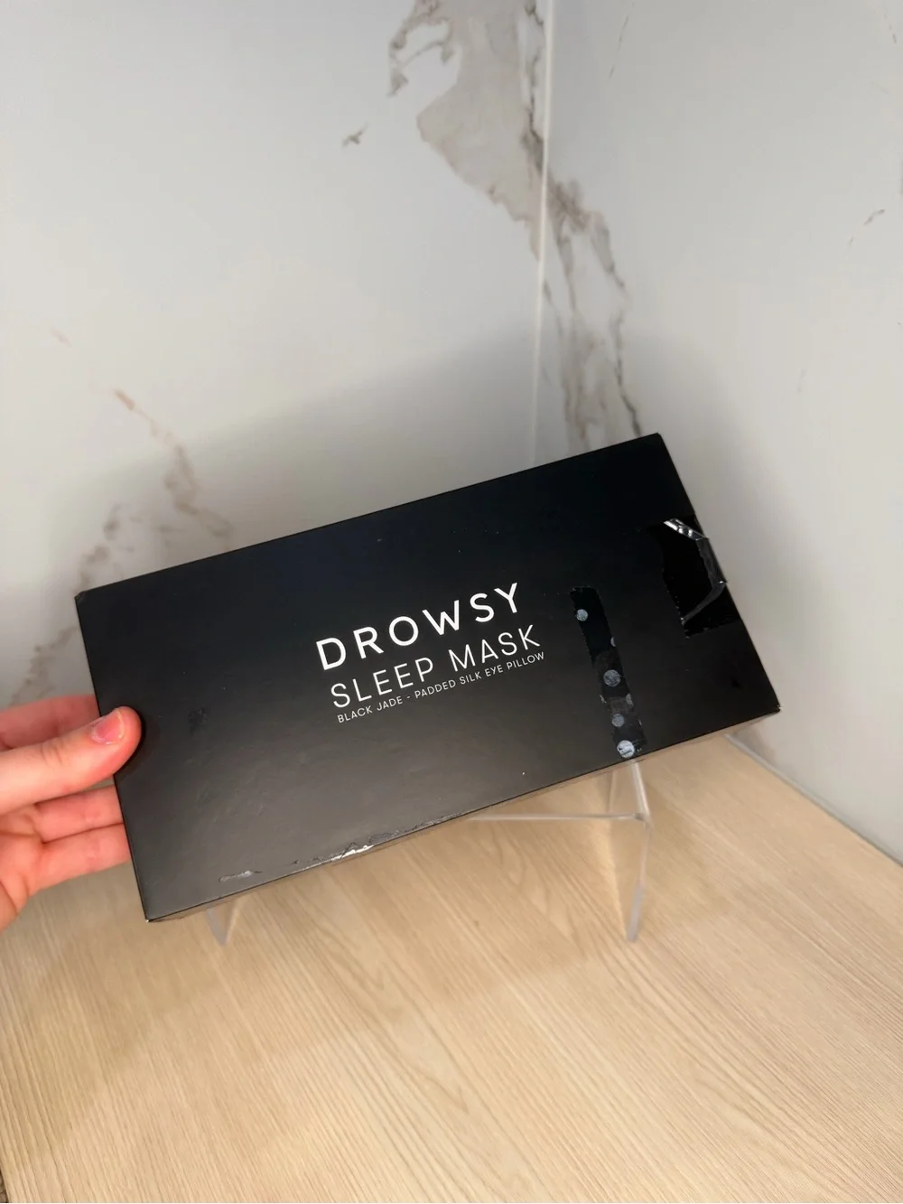 Drowsy Sleep Eye Mask [Black Jade]